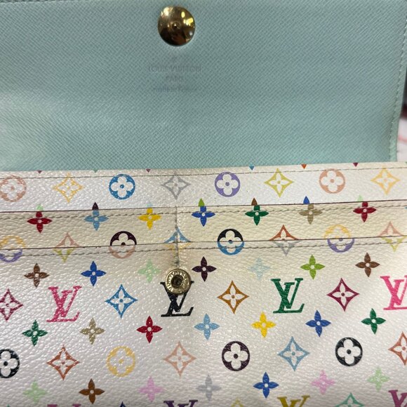 Louis Vuitton Multicolor Monogram Sarah Wallet - Picture 5 of 5